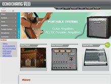 Tablet Screenshot of echo-chang.com
